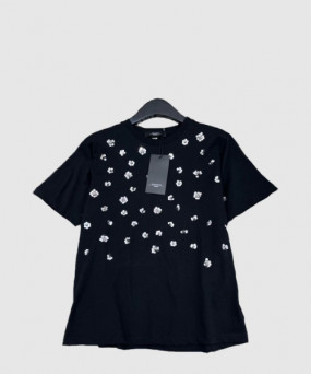 막스마라 로고 프린트 반팔