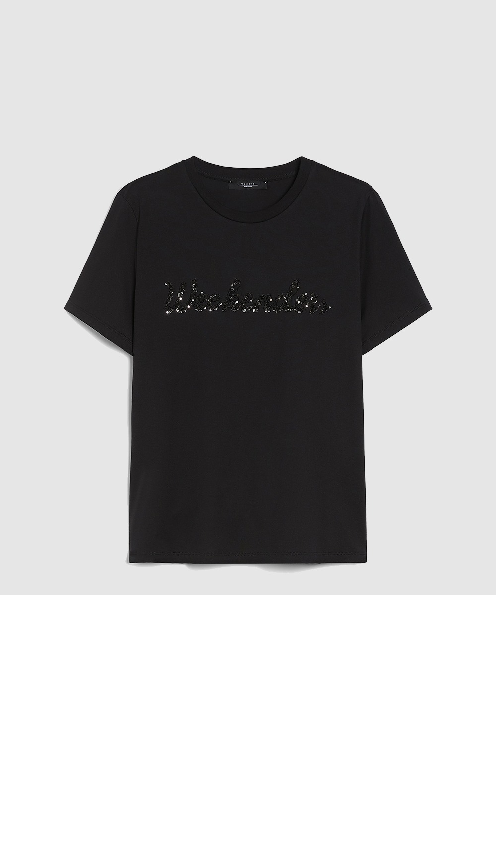 막스마라 벨로 코튼 티셔츠