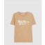 막스마라 메탈릭 로고 프린팅 티셔츠
