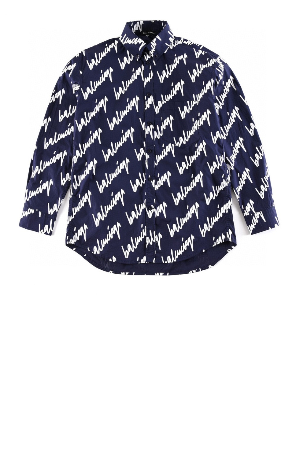 발렌시아가 뉴 스크리블 셔츠