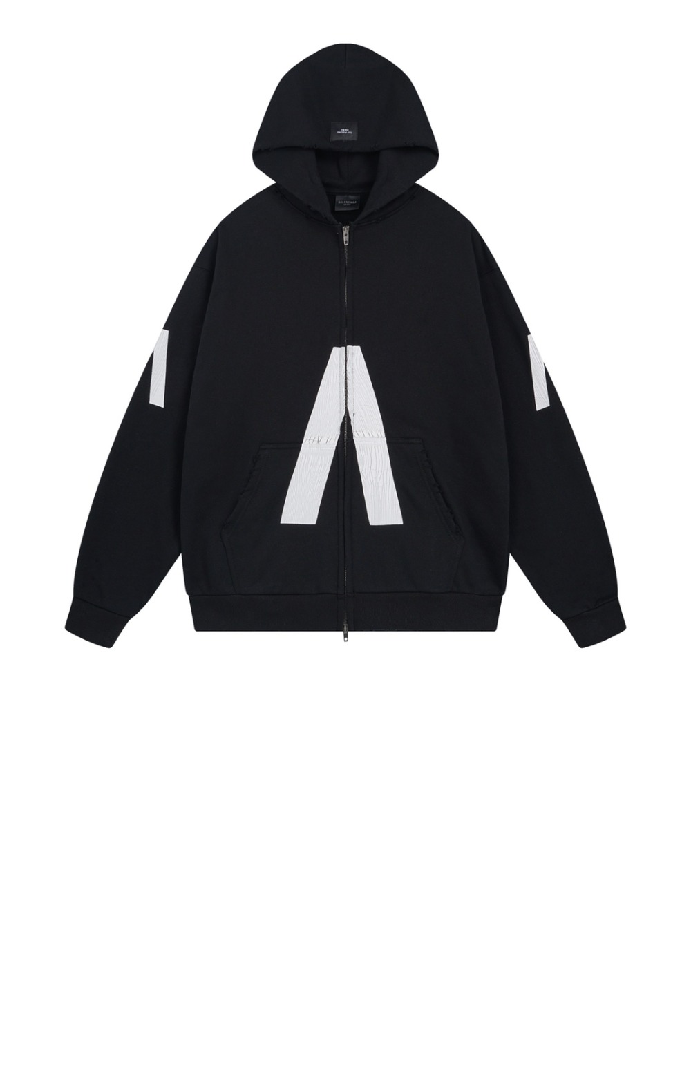 발렌시아가 뮤직 후드 집업