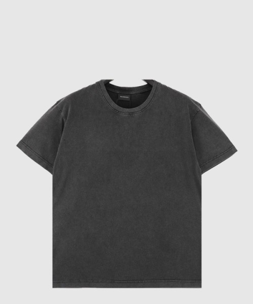 발렌시아가 로고 프린트 반팔