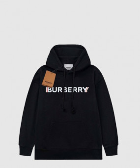 버버리 로고 오버사이즈 후디