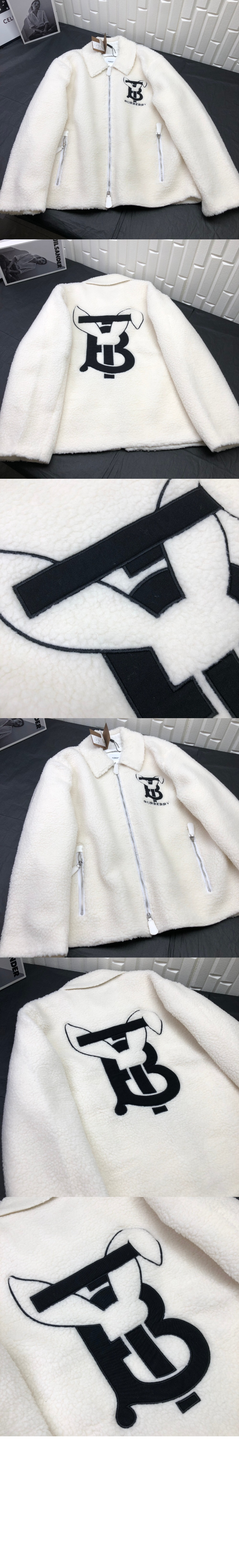버버리 플리스 재킷