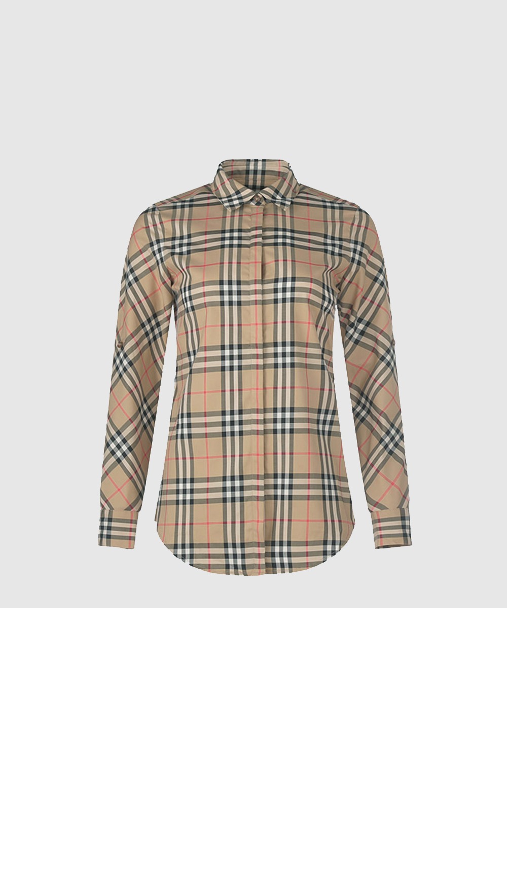 버버리 체크 셔츠