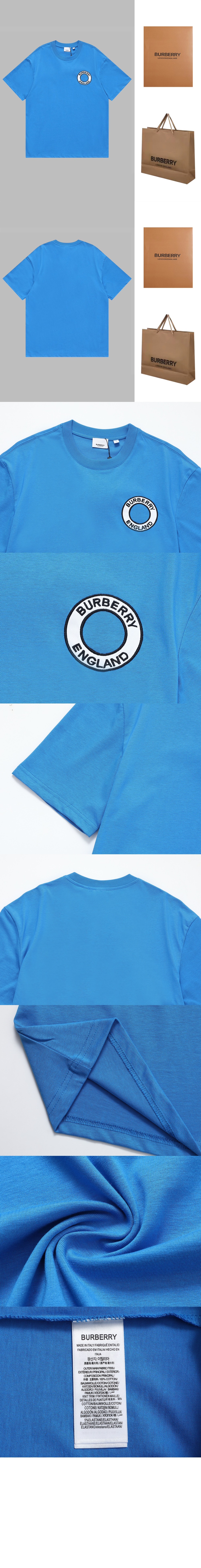 버버리 코튼 티셔츠