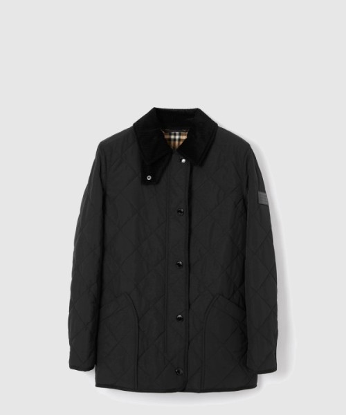 버버리 퀼팅 재킷