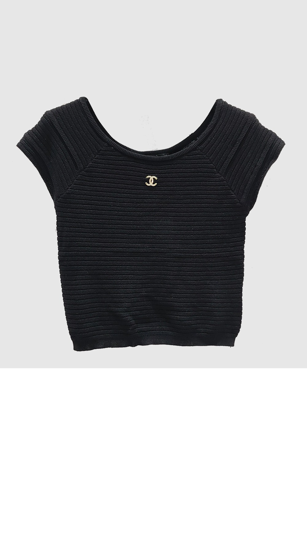 샤넬 니트 톱