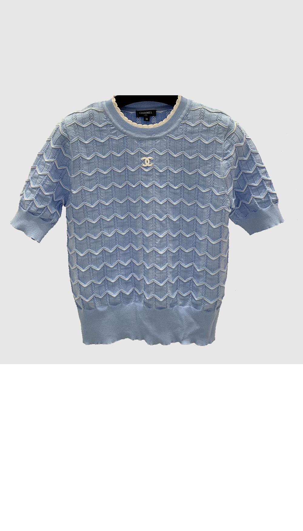 샤넬 니트 톱
