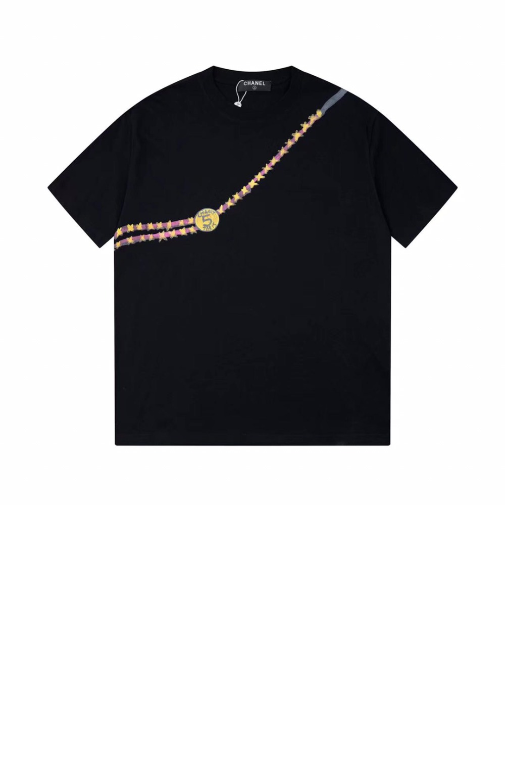 샤넬 로고 프린트 반팔