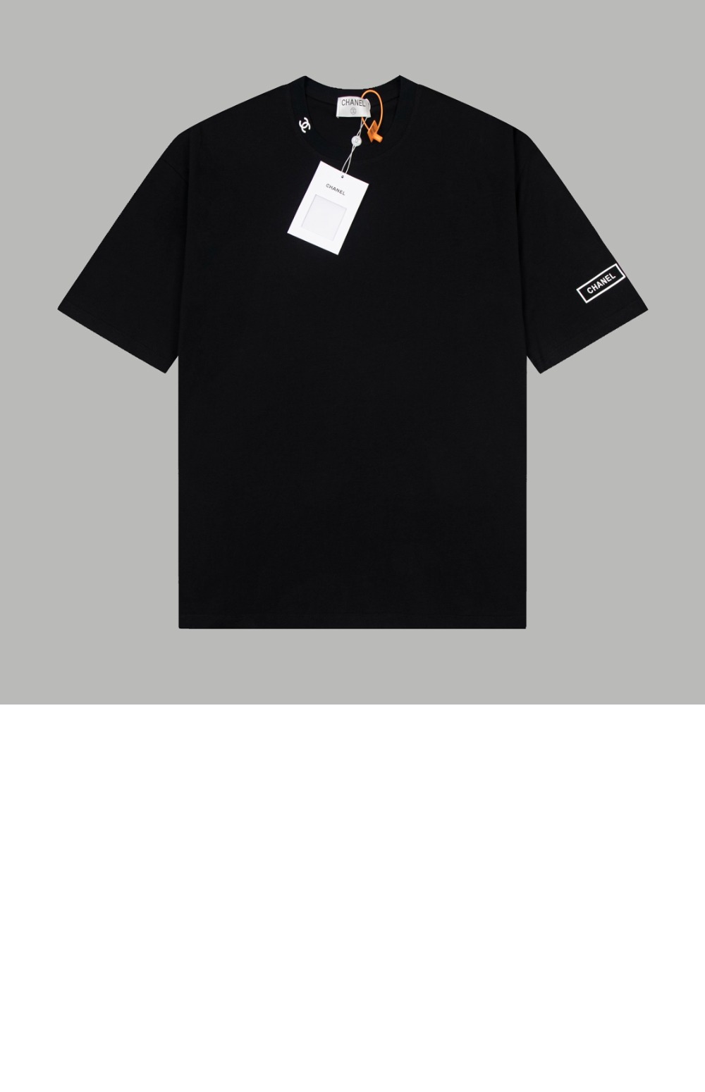 샤넬 로고 프린트 반팔