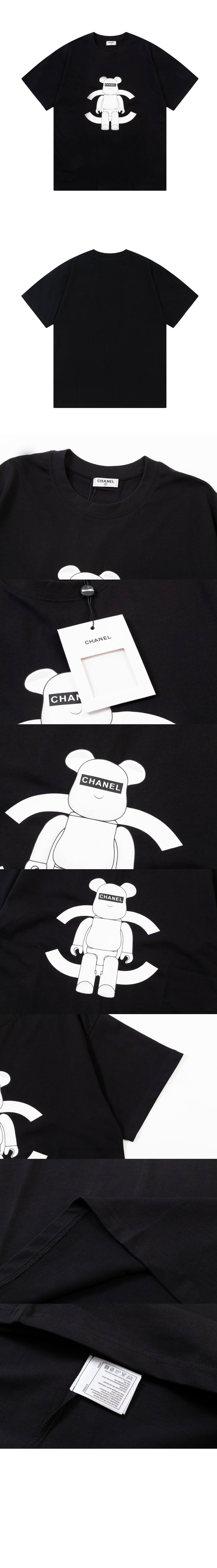 샤넬 플라워 코튼 톱