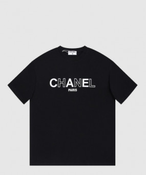 샤넬 로고 프린트 반팔