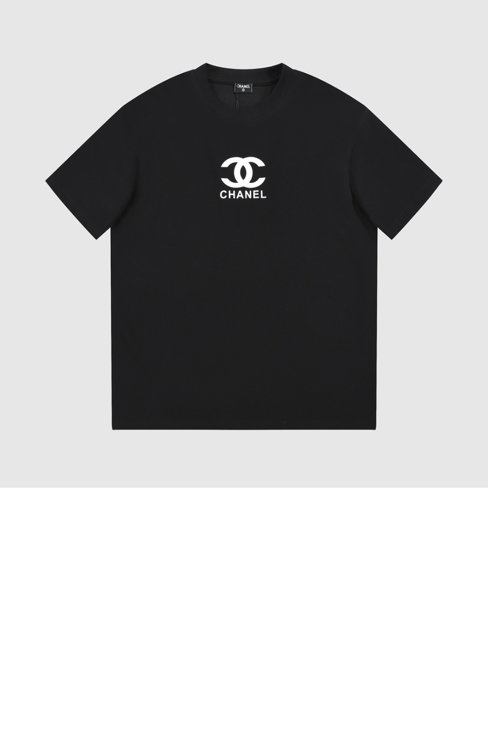 샤넬 로고 프린트 반팔