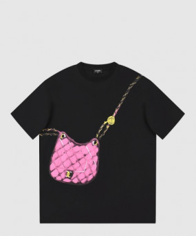 샤넬 로고 프린트 반팔