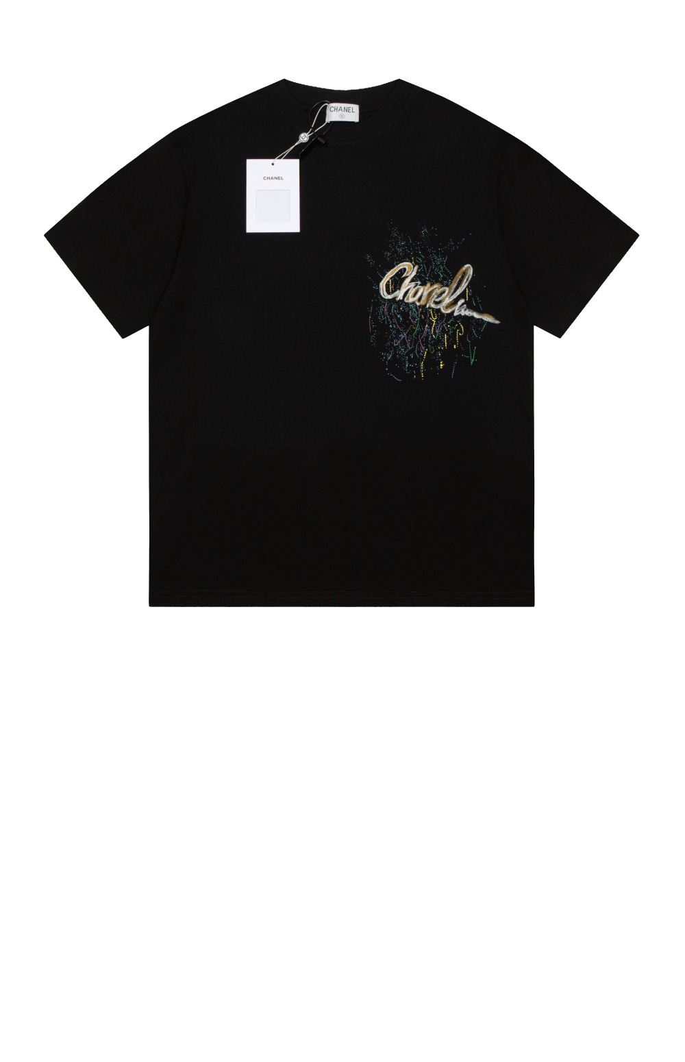 샤넬 로고 프린트 반팔