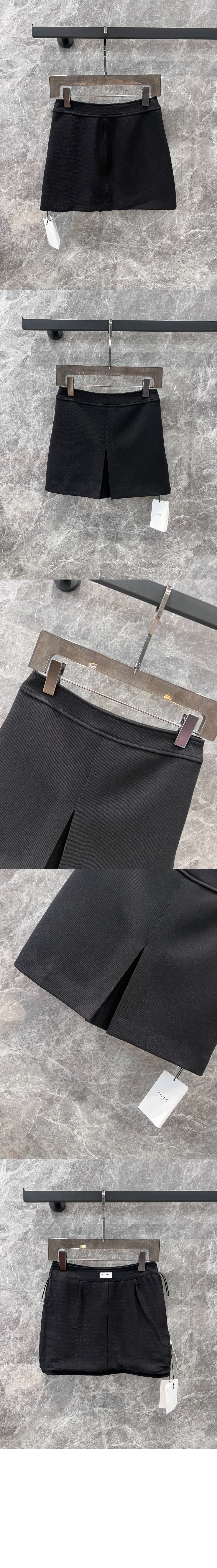 셀린느 트라페즈 미니 스커트