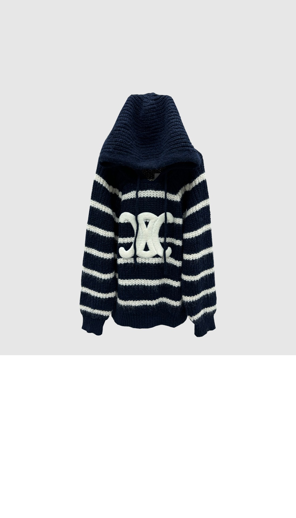 셀린느 프린트 니트 톱