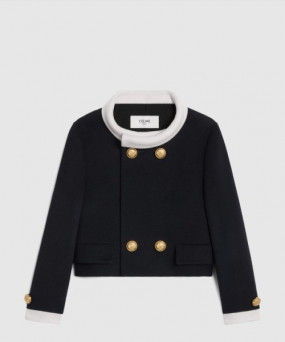 셀린느 브롬튼 재킷 캐시미어 클로스