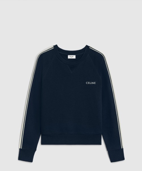 셀린느 스웨트셔츠 코튼 플리스