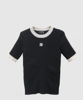 셀린느 로고 프린트 반팔