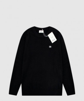 셀린느 로고 프린트 긴팔