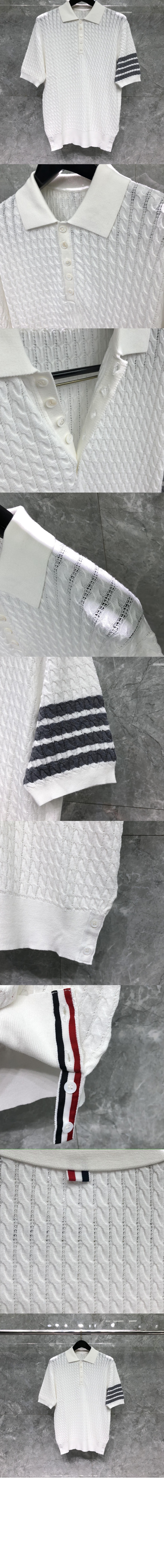 톰브라운 니트 톱