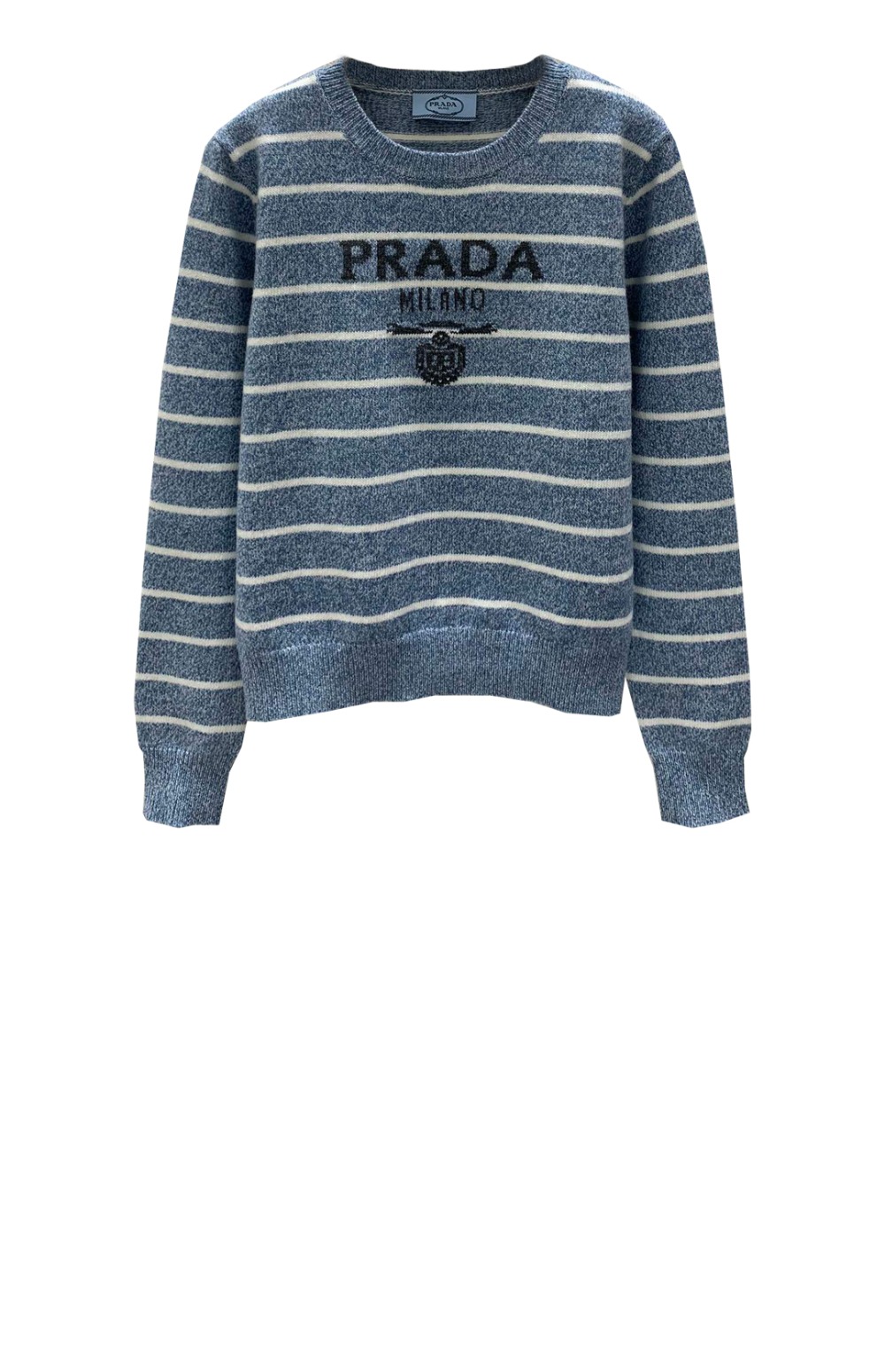 프라다 로고 니트 상의