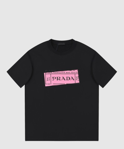 프라다 로고 프린트 반팔