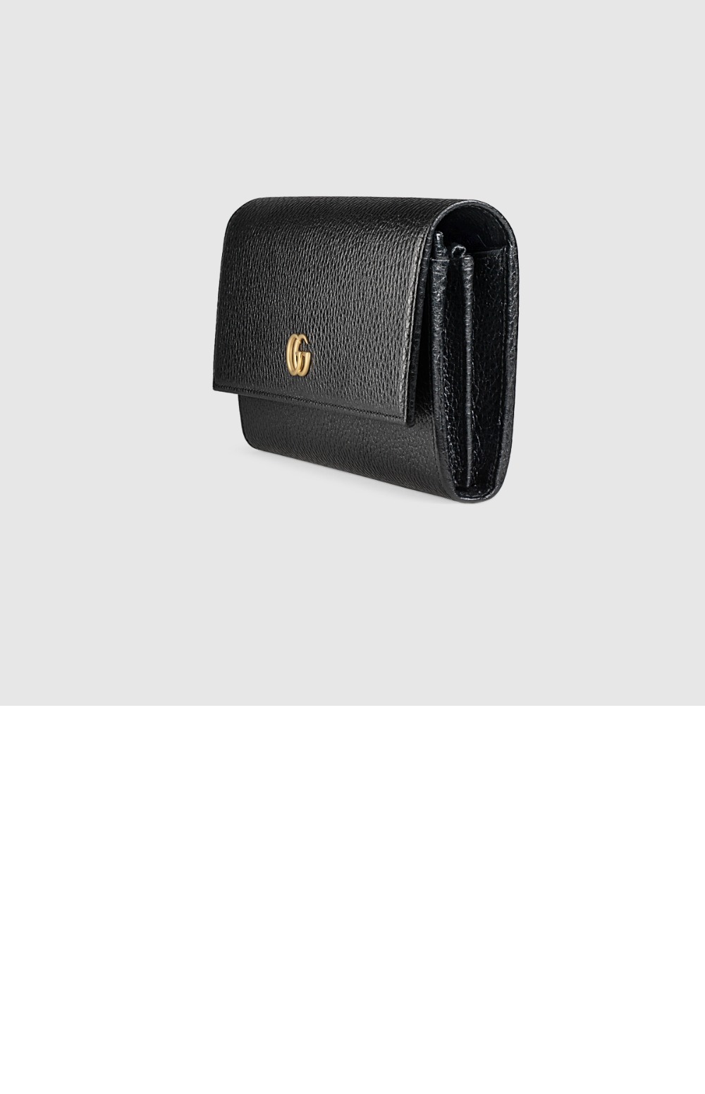 구찌 GG 마몽 레더 장지갑 456116