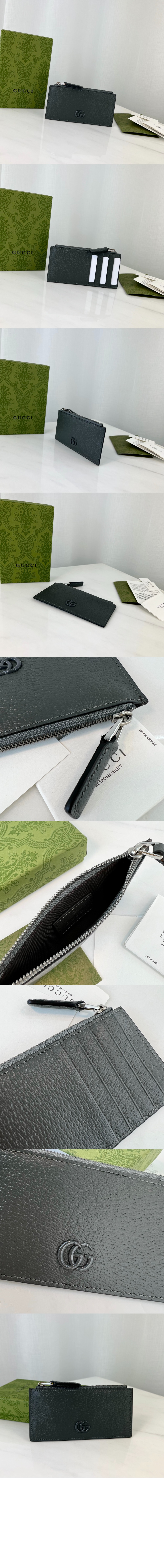 구찌 GG 마몽 지퍼 카드지갑 722726