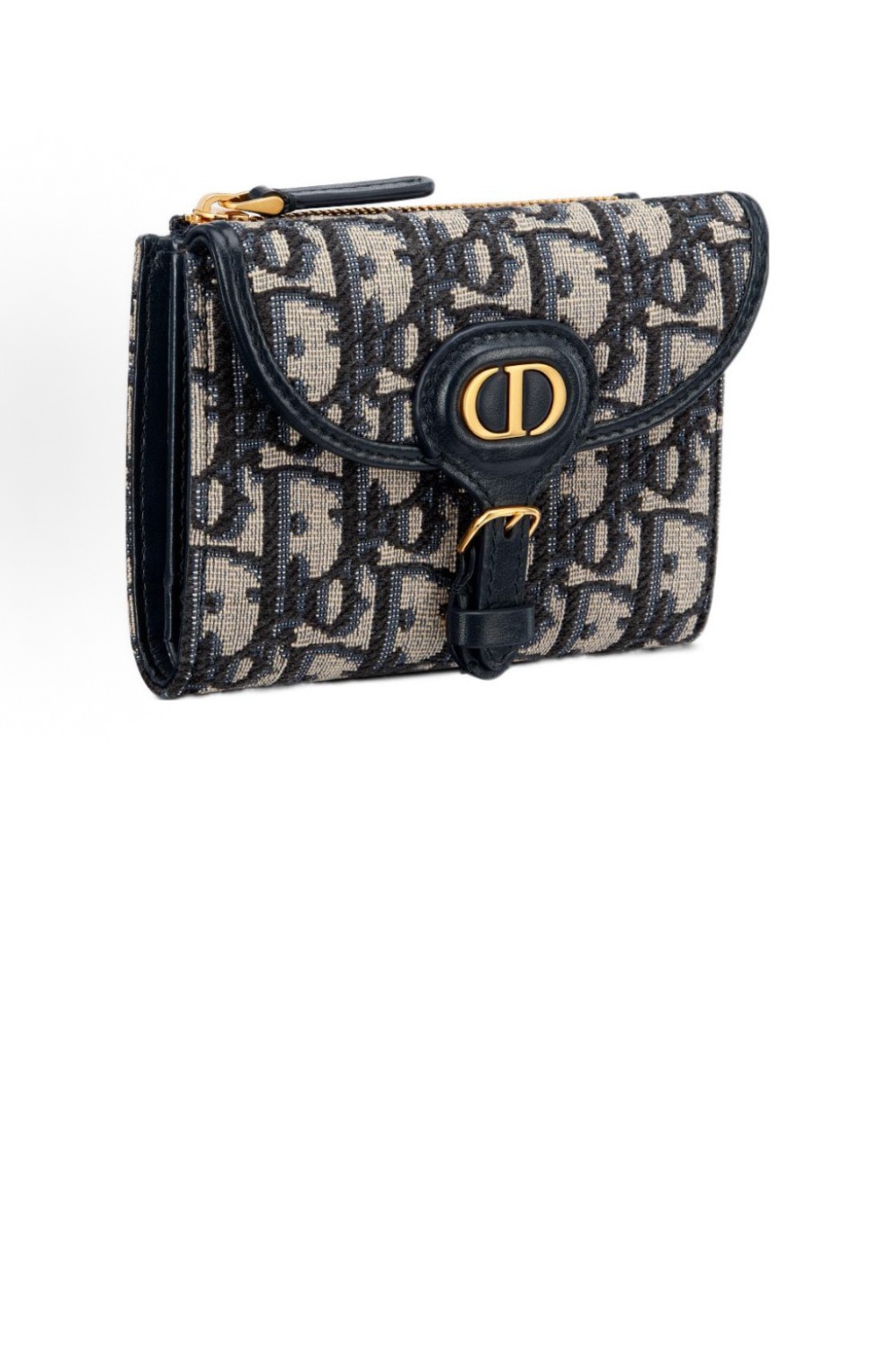 플랩 더블 할인 트윌 자카드 더블 가죽 지갑 S5699