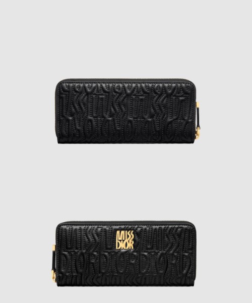 양가죽 지퍼 지갑 S3604