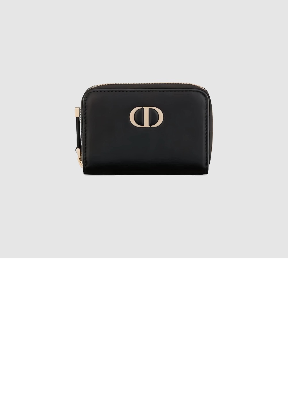 디올 30 Montaigne Voyageur 스몰 지퍼 동전 지갑 S2155