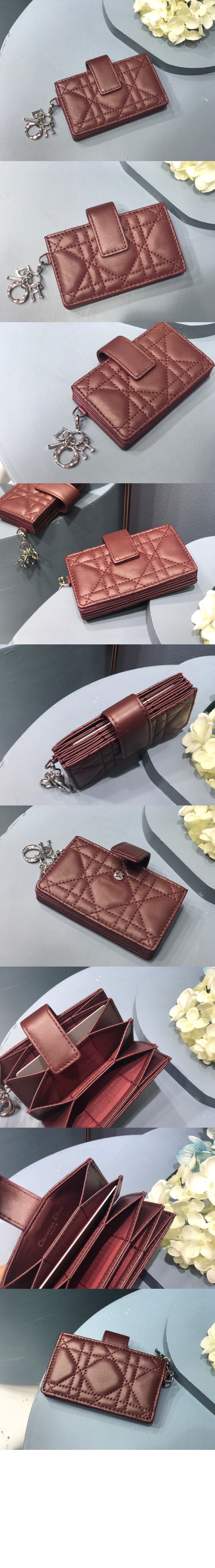 디올 5-포켓 카드지갑 S0074