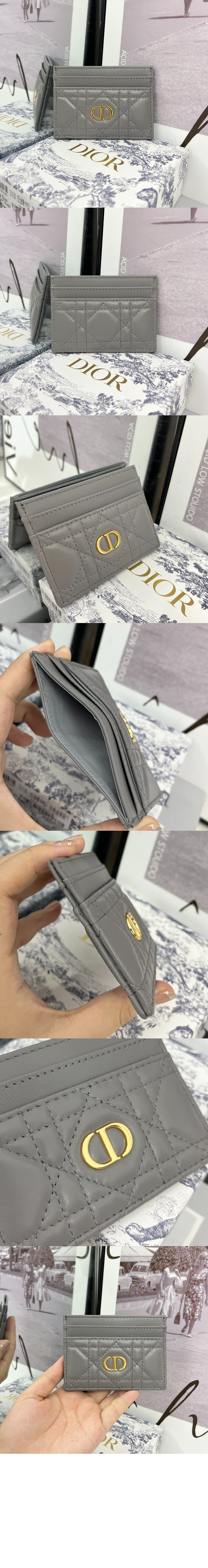 디올 카로 5-슬롯 카드지갑 S5130