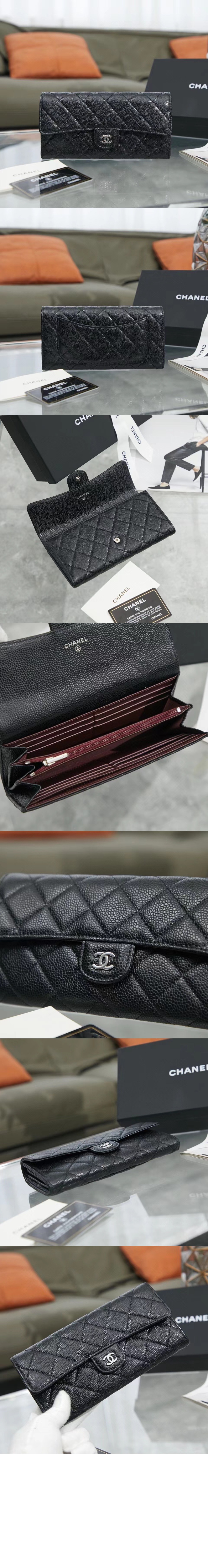 샤넬클래식 플랩 장지갑 AP0241