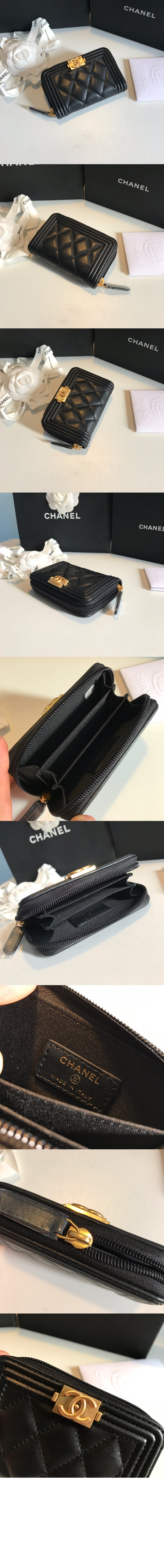 샤넬보이 코인퍼스 A80602