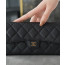 샤넬 똑딱이 장지갑 캐비어 금장 AP0241