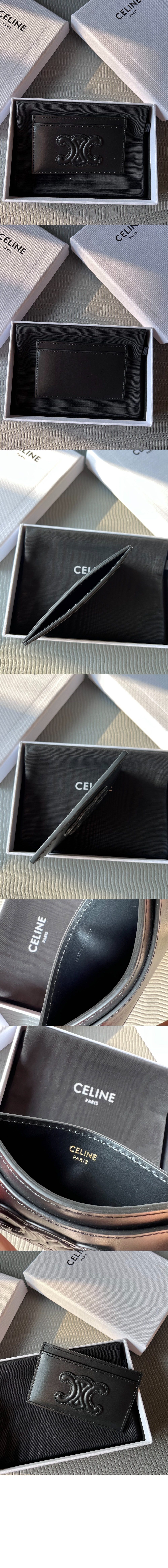 셀린느 퀴르 트리옹프 카드 지갑 10B703