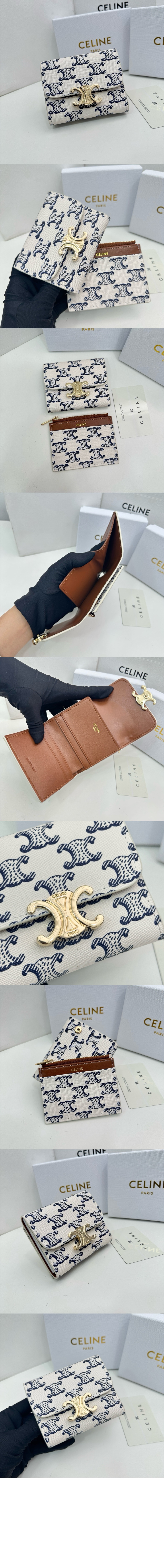 셀린느 컴팩트 반지갑 10I652