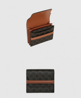 셀린느 컴팩트 카드지갑 10E242